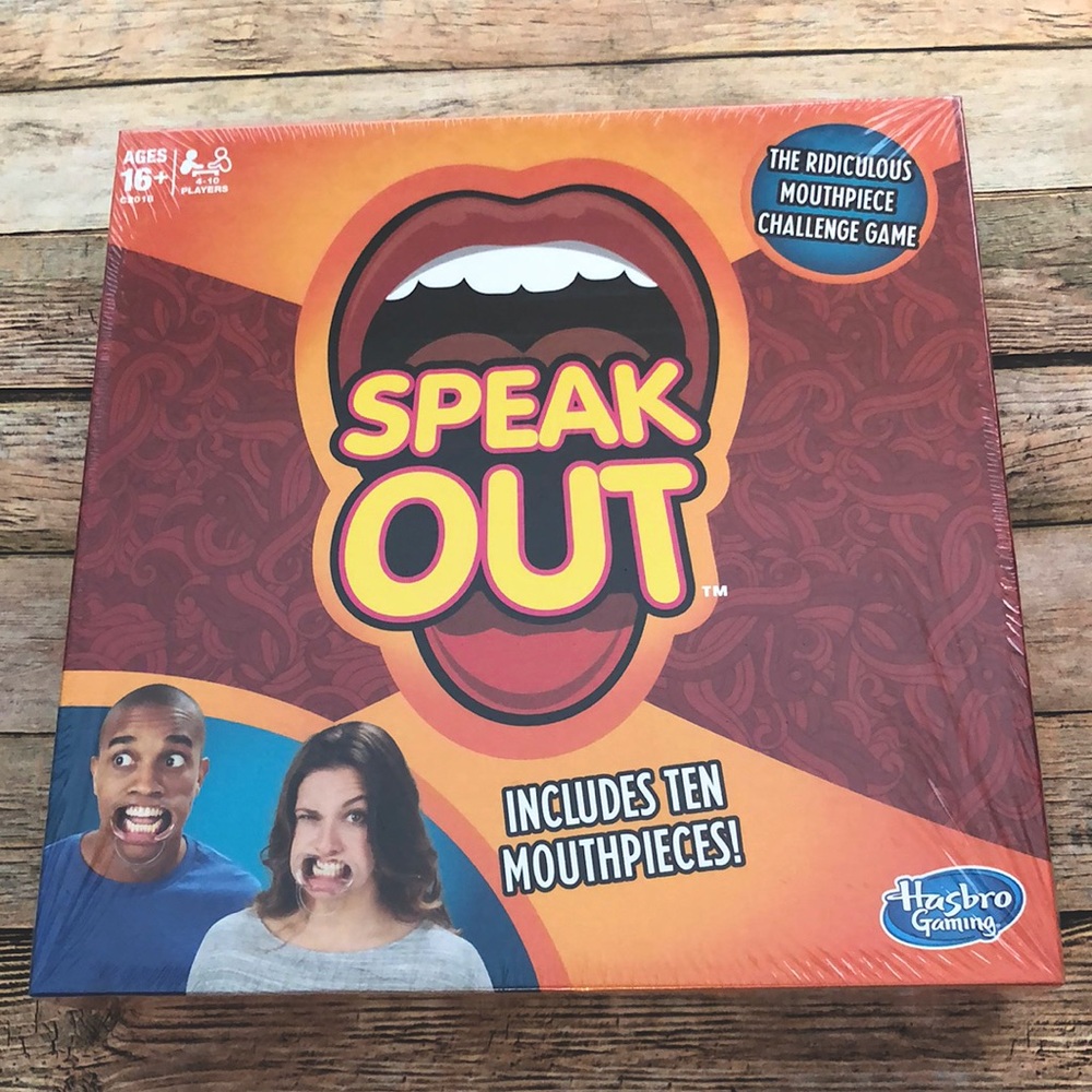 SpeakOUT Family Board Game | For Ages 16+. 4 to 10 Players.